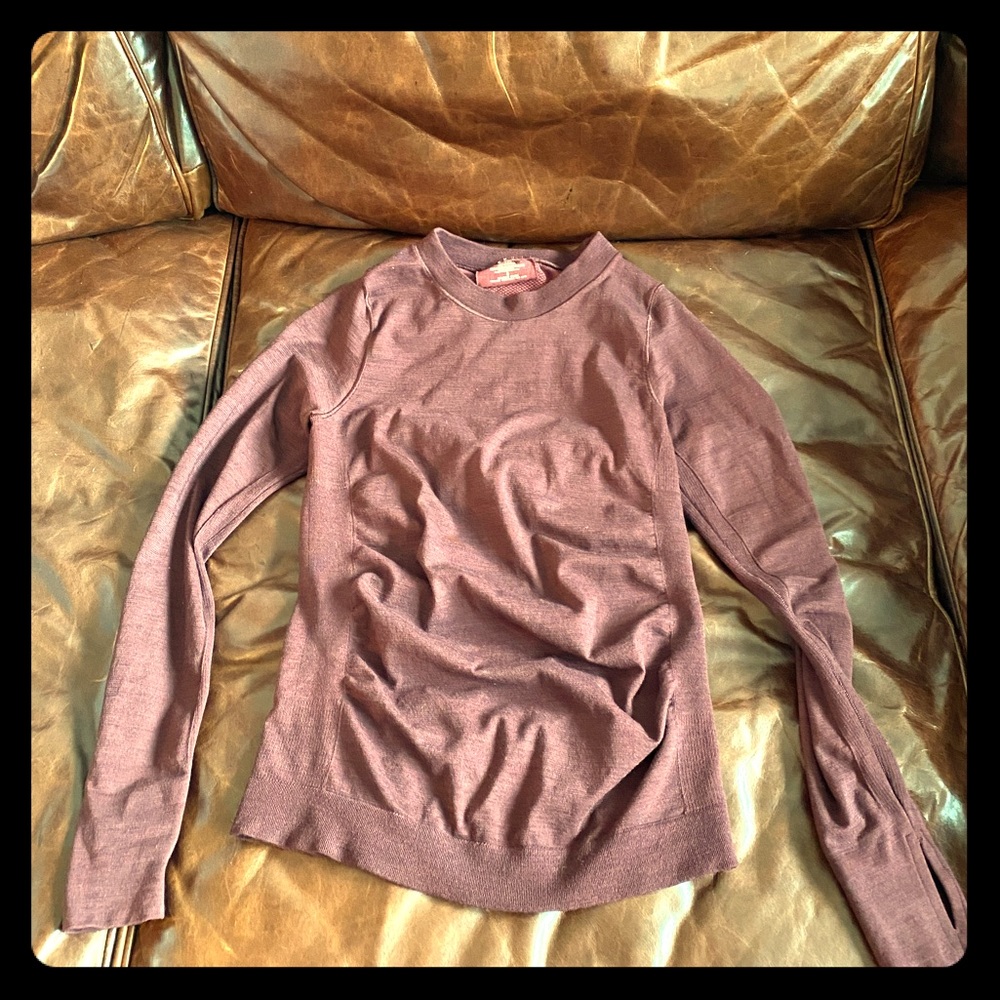 Athleta Foresthill Merino Wool Ascent Top